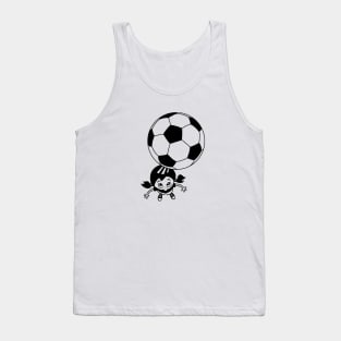 Football girl Tank Top